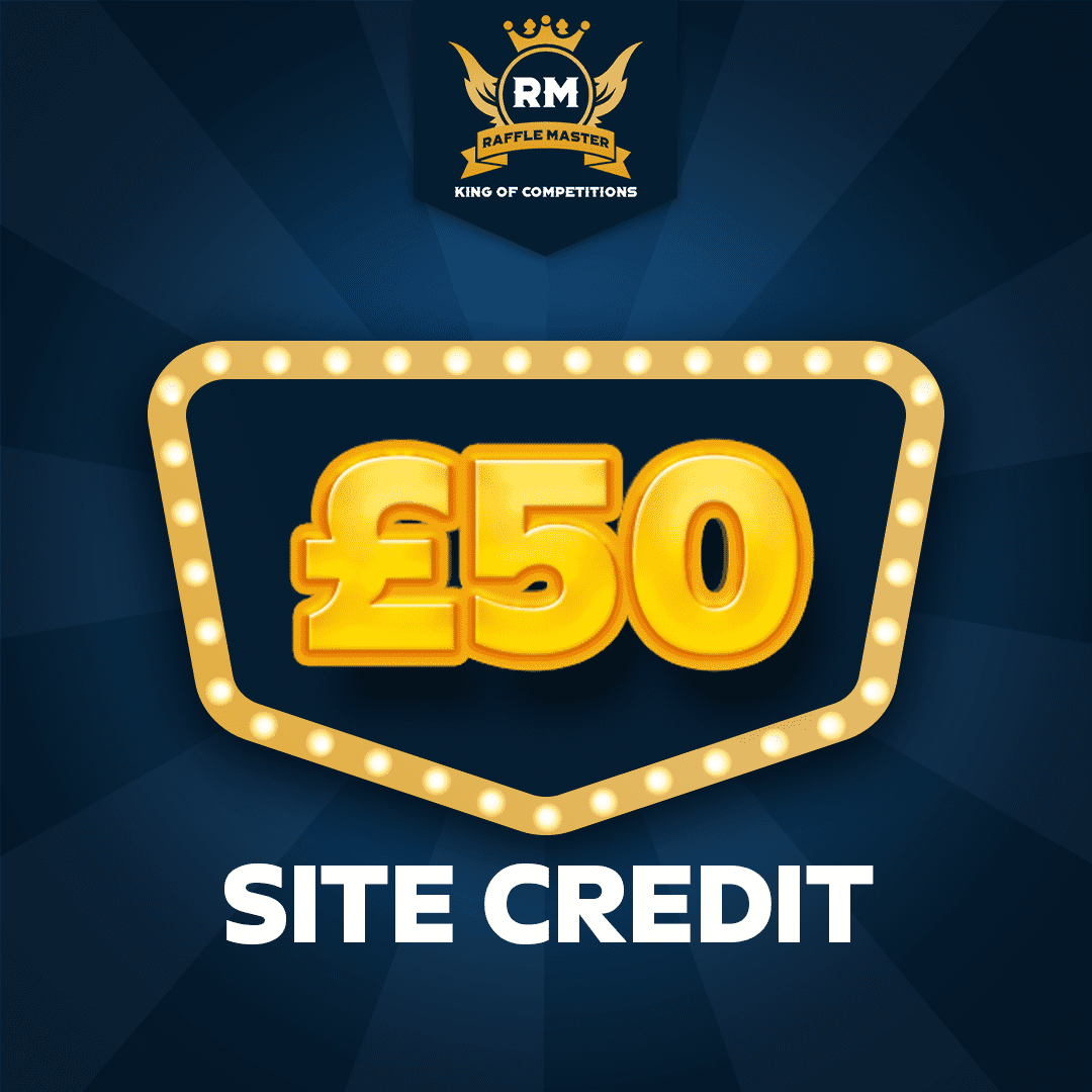 £50 Site Credits Raffle Master Competitions